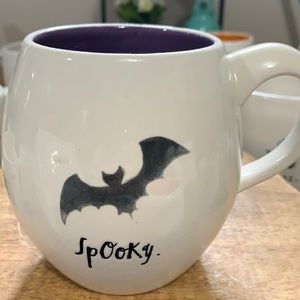 Rae Dunn SPOOKY mug (icon/script)